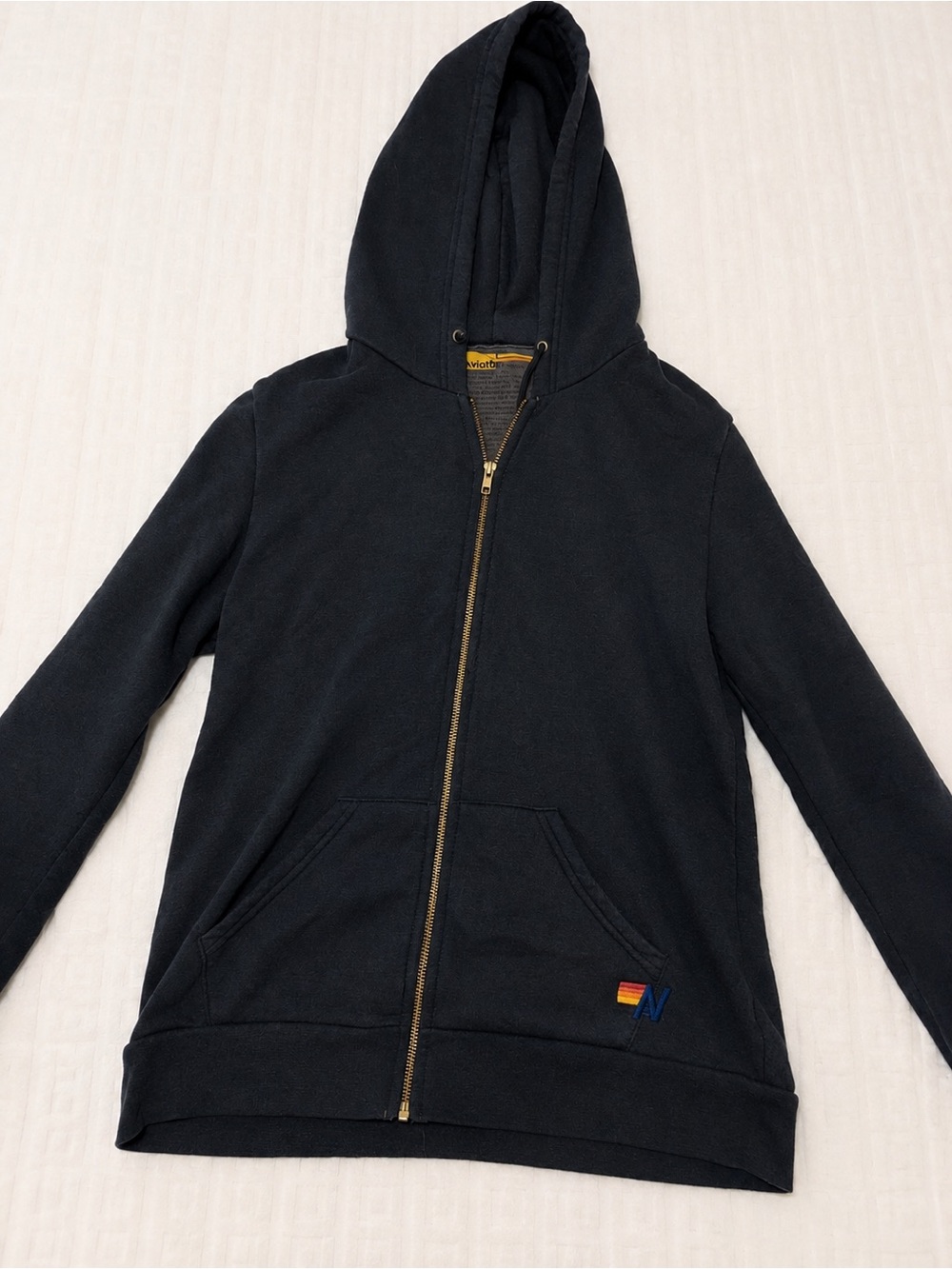 Aviator Nation Navy Zip-Up